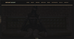 Desktop Screenshot of deviant-savant.com